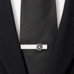 Marvel Captain America Silver Hidden Message Tie Bar