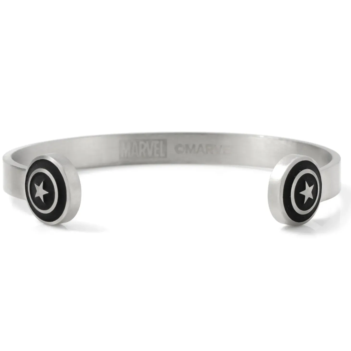 Marvel Captain America Stainless Steel Cuff Bracelet