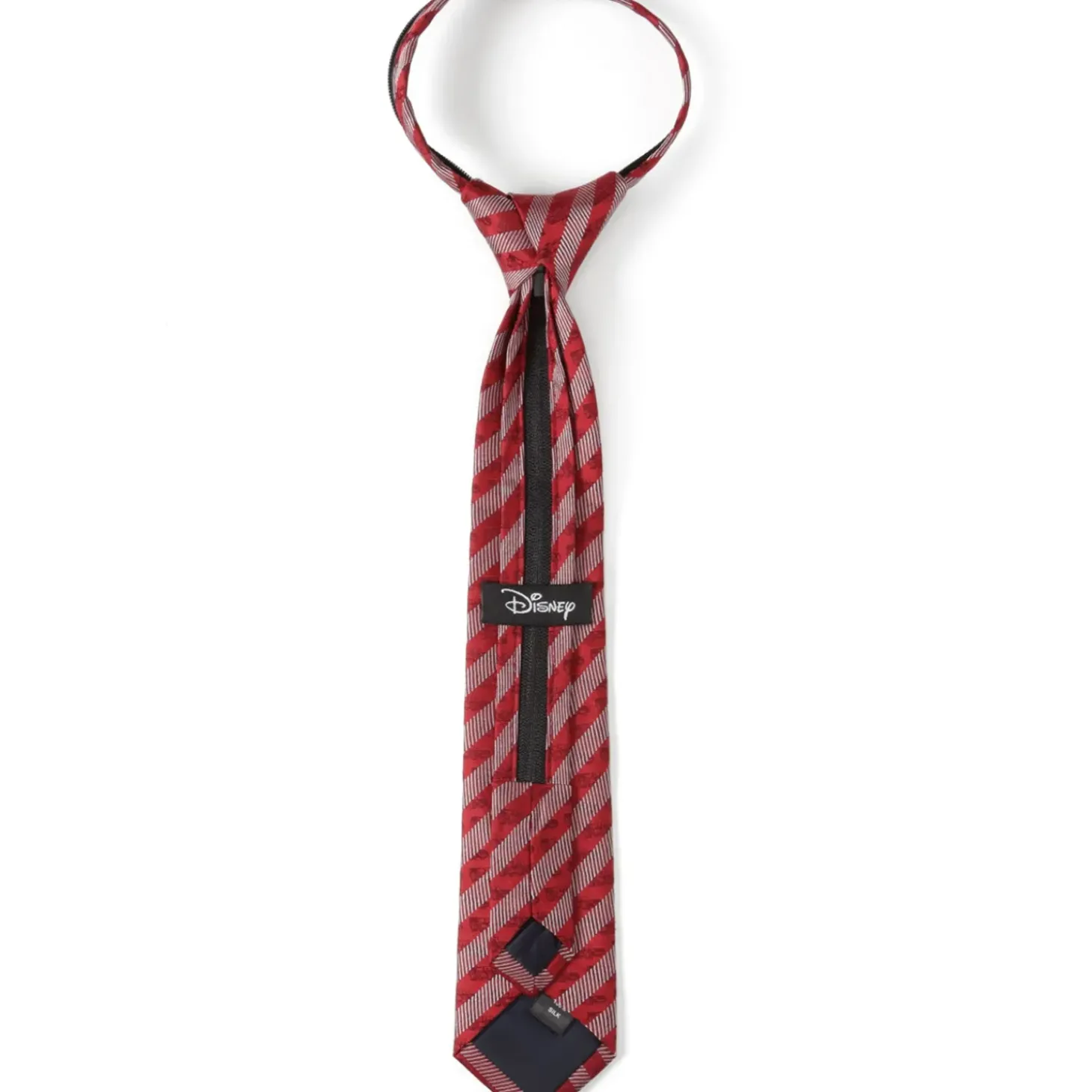 BOY Disney Cars Lightning McQueen Red Boys' Zipper Tie