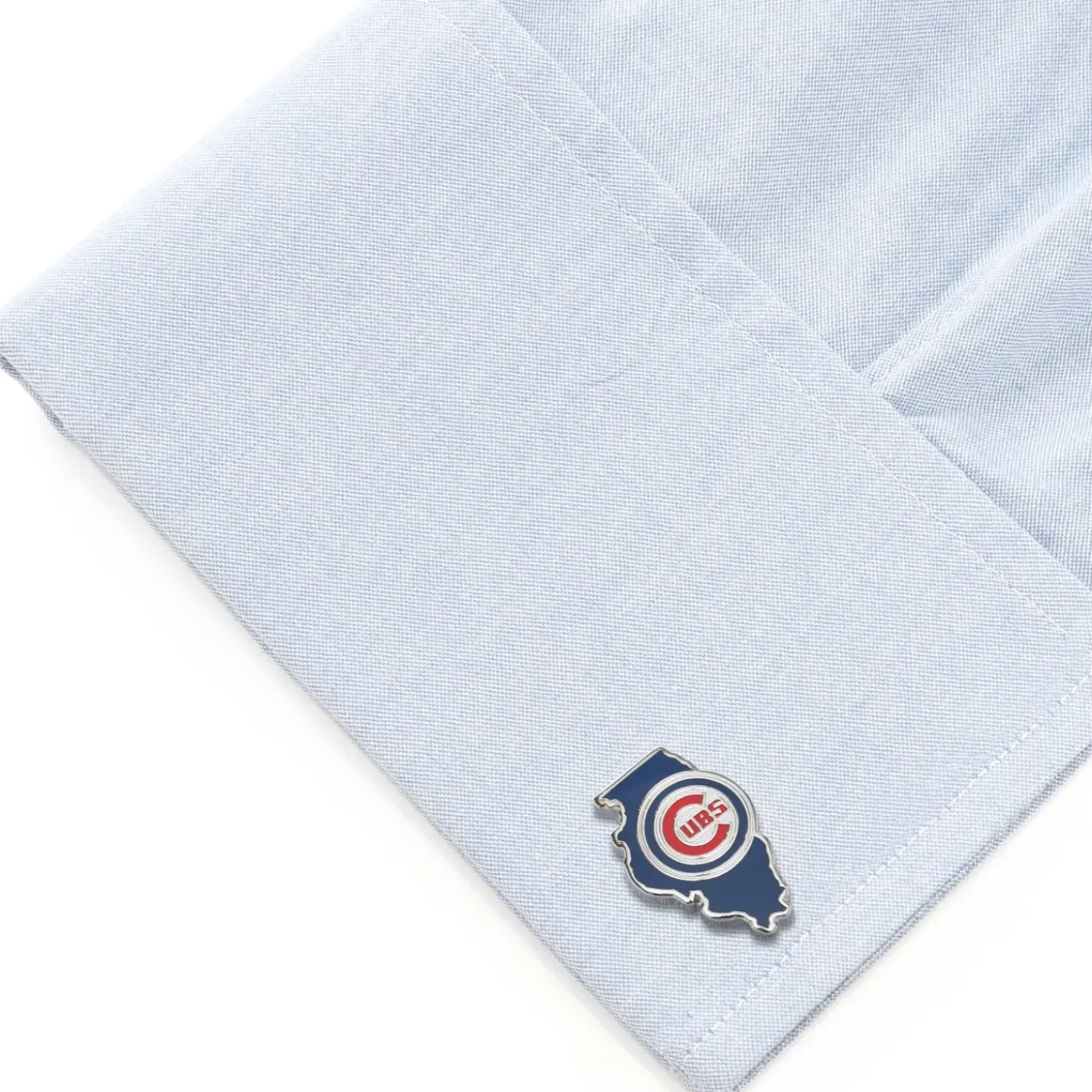 MLB Chicago Cubs State Shaped Cufflinks