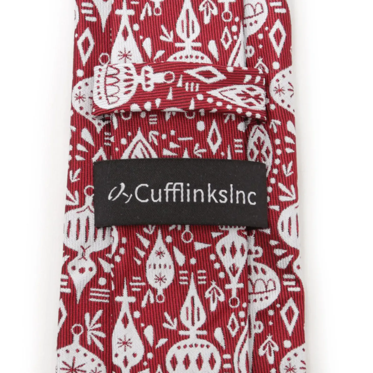 Cufflinks, Inc. Christmas Wrap Red Men's Tie