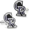 MLB Colorado Rockies Cufflinks