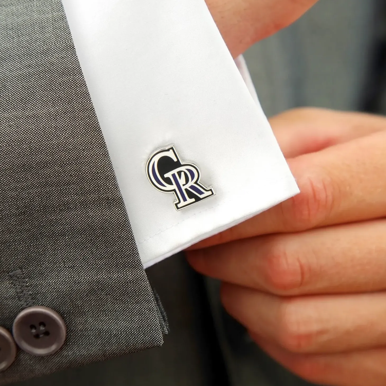 MLB Colorado Rockies Cufflinks