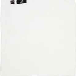 Ox and Bull Trading Co. Cream Linen Pocket Square