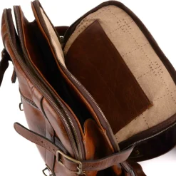 Moore & Giles CREWS BACKPACK TITAN MILLED HONEY