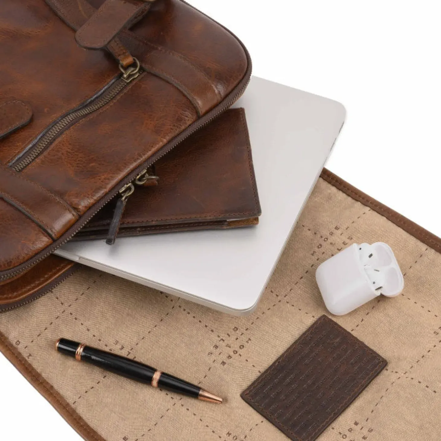 Moore & Giles CREWS BACKPACK TITAN MILLED HONEY