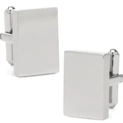Ox and Bull Trading Co. Custom Engraved Block Photo Cufflinks