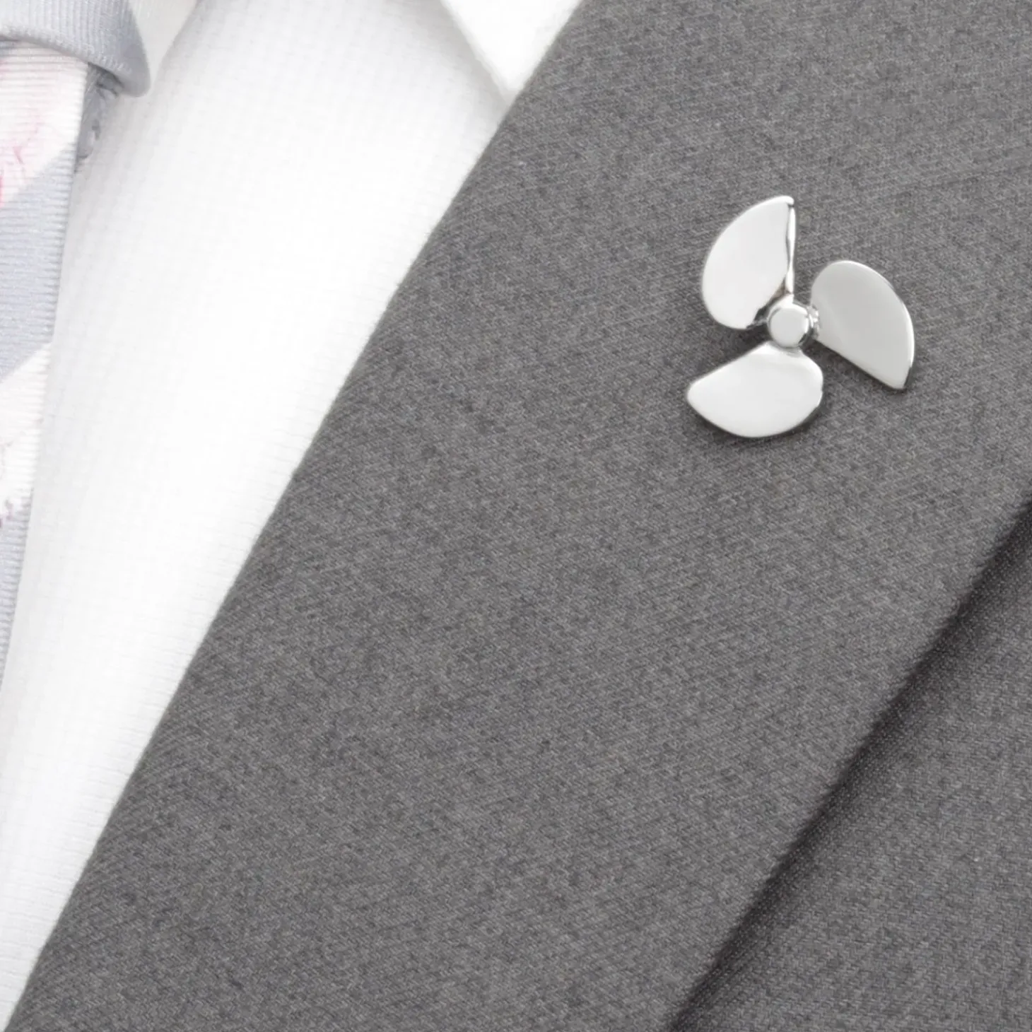 Ox and Bull Trading Co. 3D Boat Propeller Lapel Pin