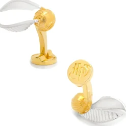 Harry Potter 3D Golden Snitch Cufflinks