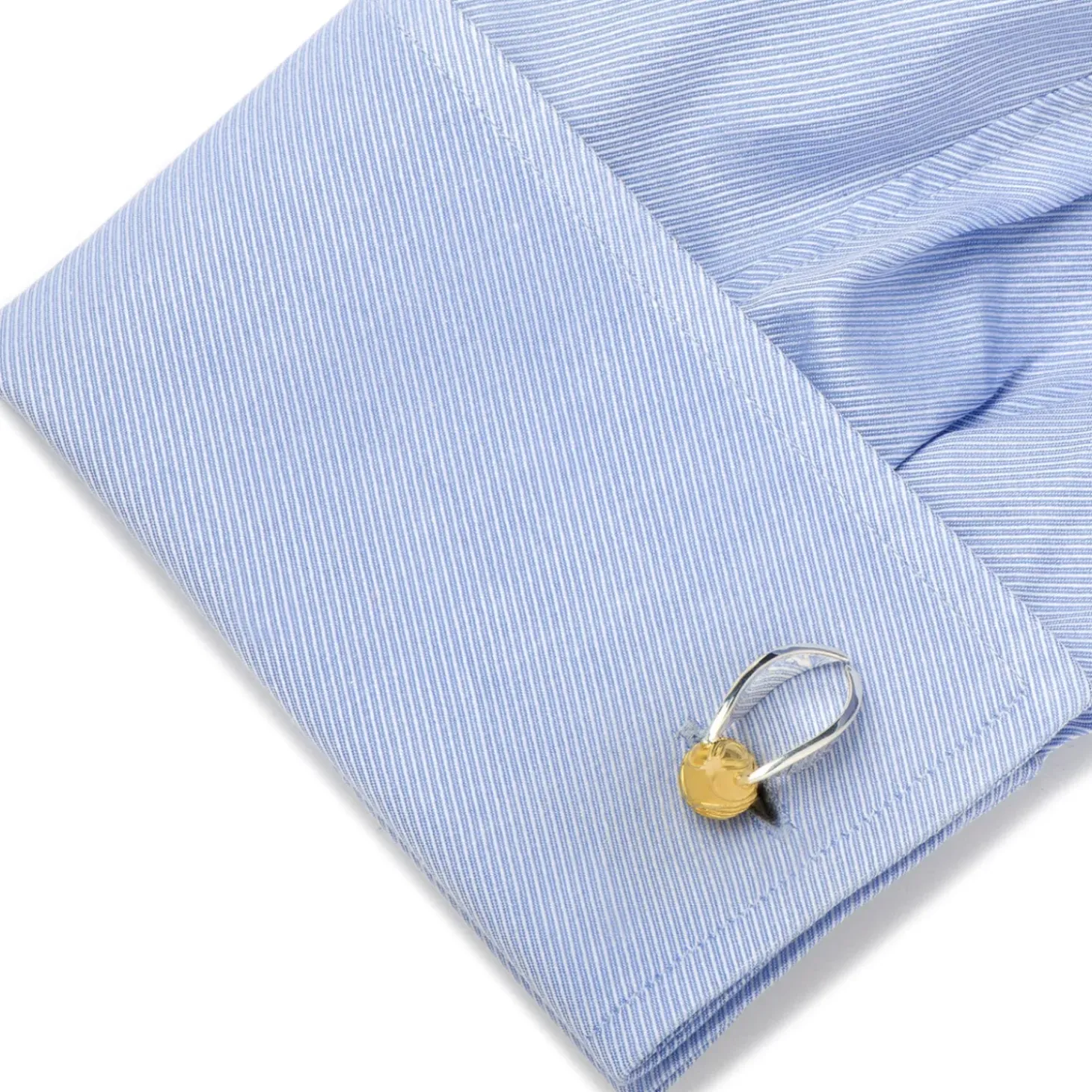 Harry Potter 3D Golden Snitch Cufflinks