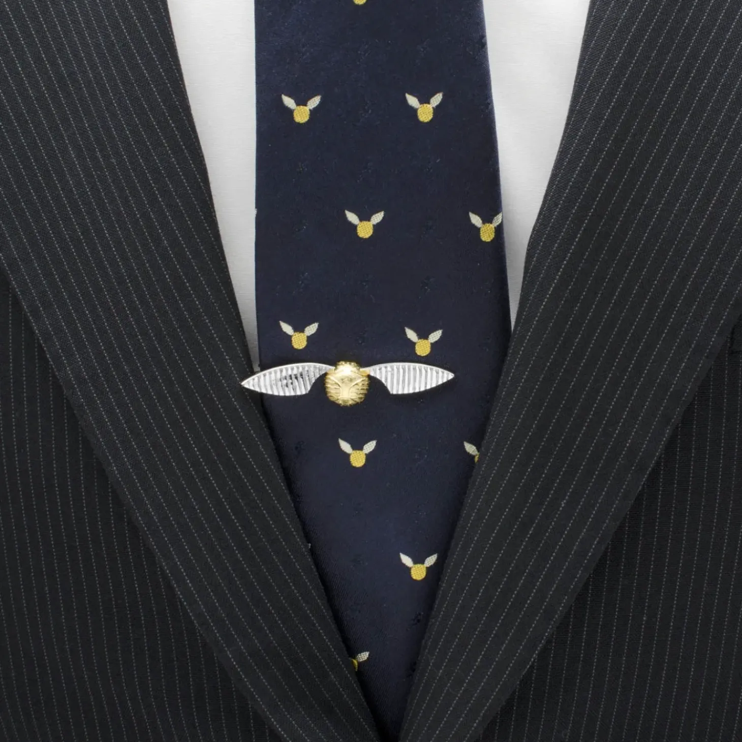 Harry Potter 3D Golden Snitch Tie Clip