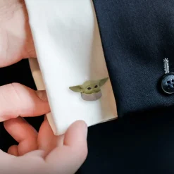 Star Wars 3D Grogu Cufflinks