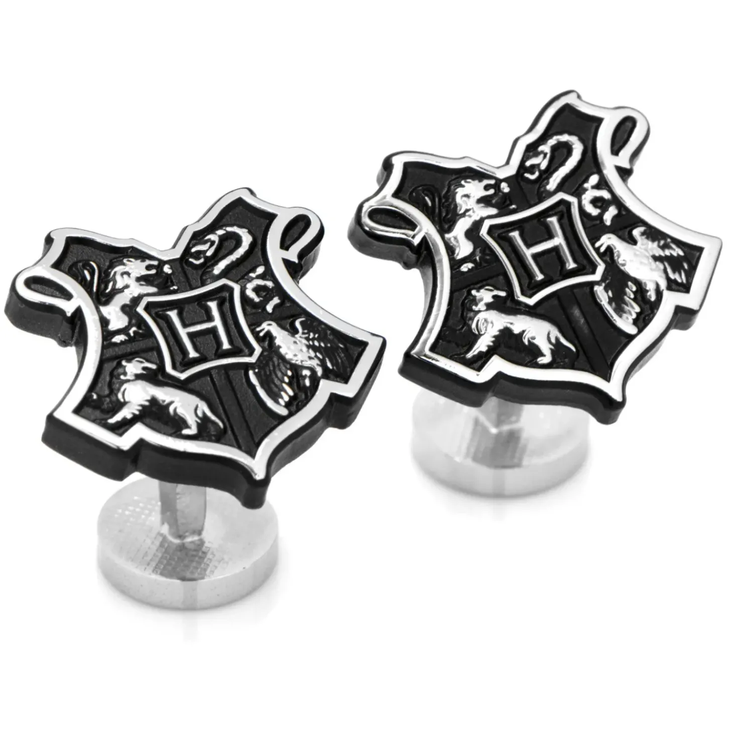 Harry Potter 3D Hogwarts Crest Cufflinks