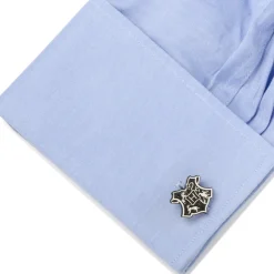 Harry Potter 3D Hogwarts Crest Cufflinks