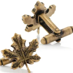 Cufflinks, Inc. 3D Maple Leaf Cufflinks