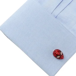 Marvel 3D Spider-Man Crystal Cufflinks