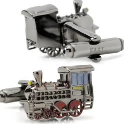 Cufflinks, Inc. 3D Steam Engine Cufflinks
