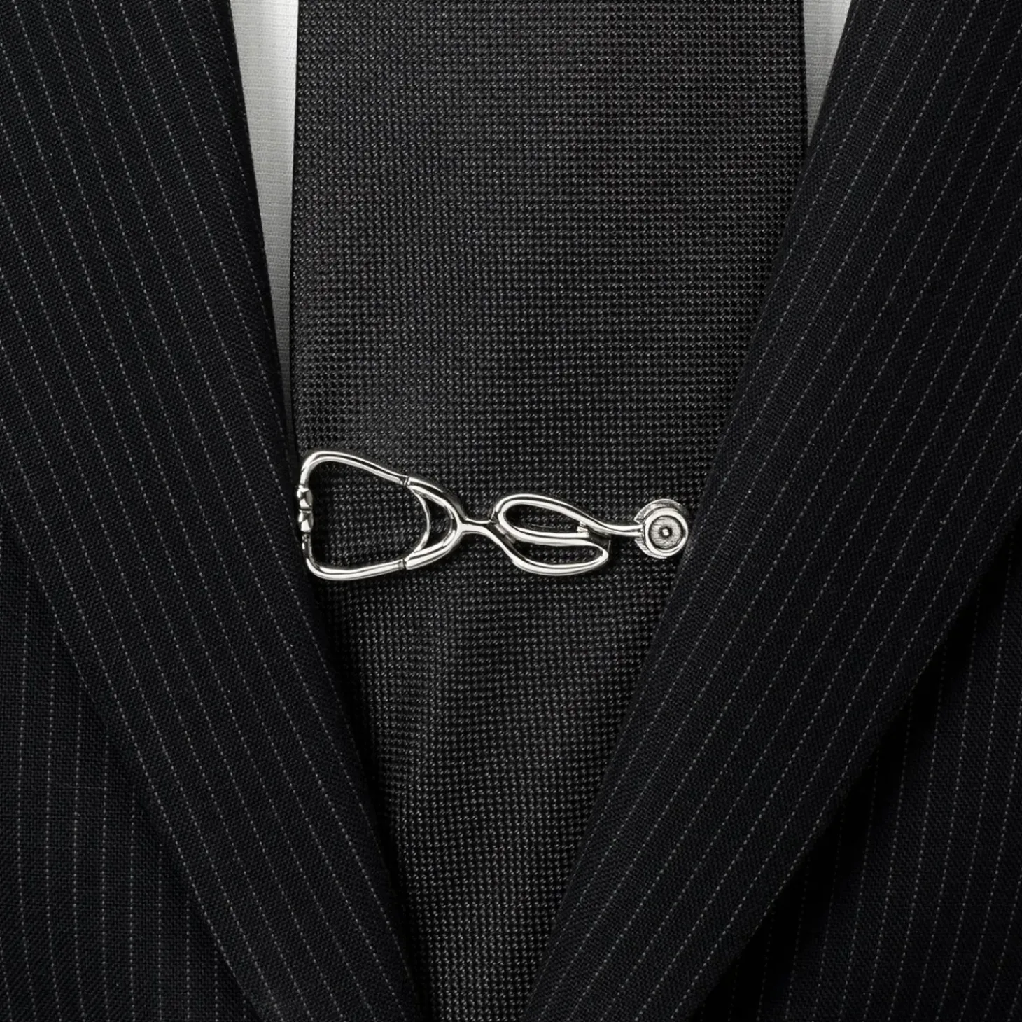 Ox and Bull Trading Co. 3D Stethoscope Tie Clip