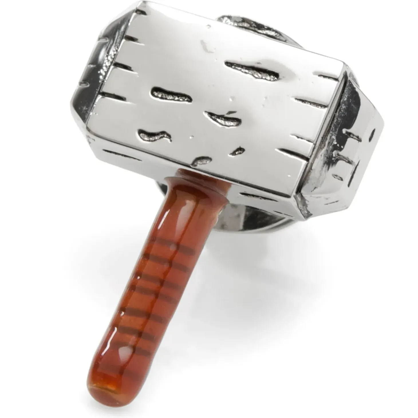 Marvel 3D Thor Hammer Lapel Pin
