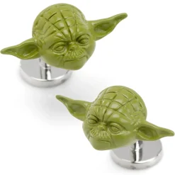Star Wars 3D Yoda Cufflinks