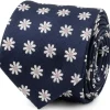 Ox and Bull Trading Co. Daisy Navy Blue Men's Tie