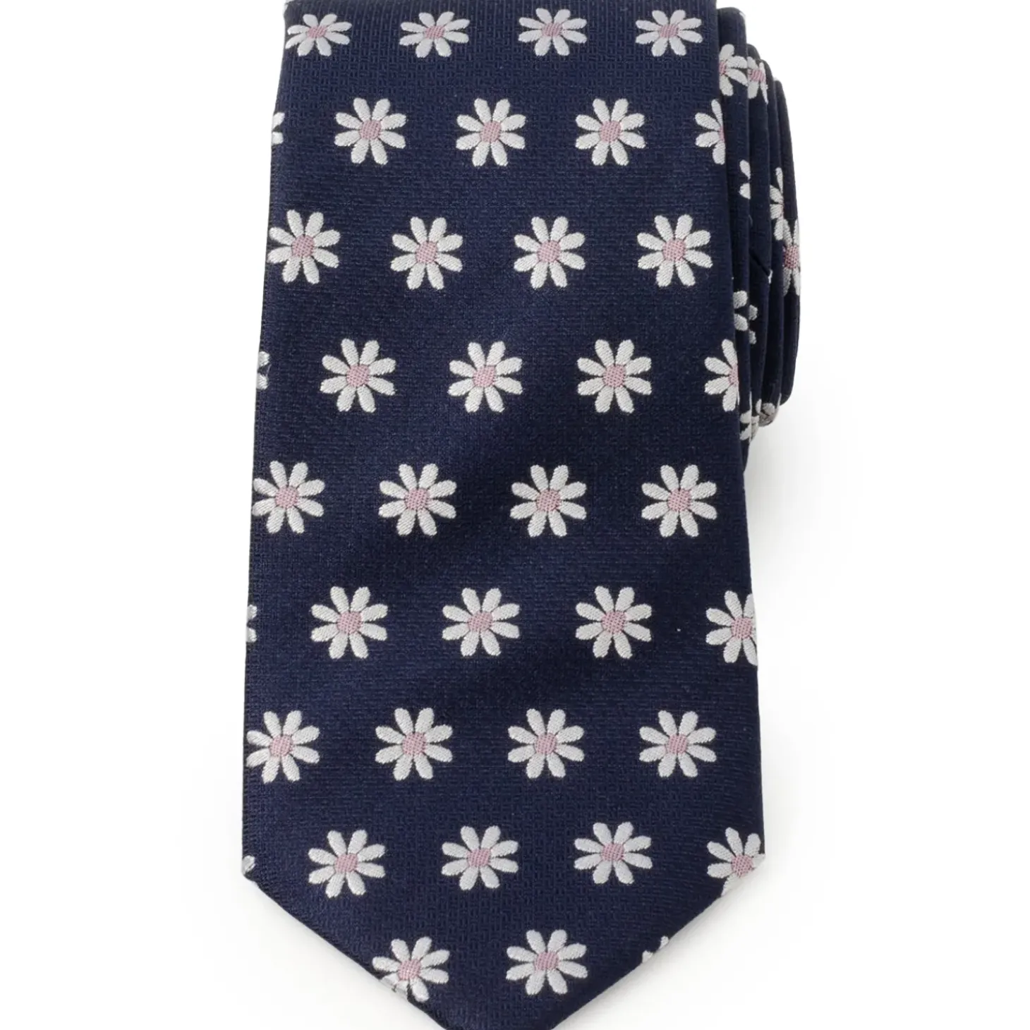 Ox and Bull Trading Co. Daisy Navy Blue Men's Tie