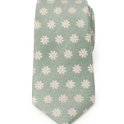Ox and Bull Trading Co. Daisy Soft Green Men's Tie