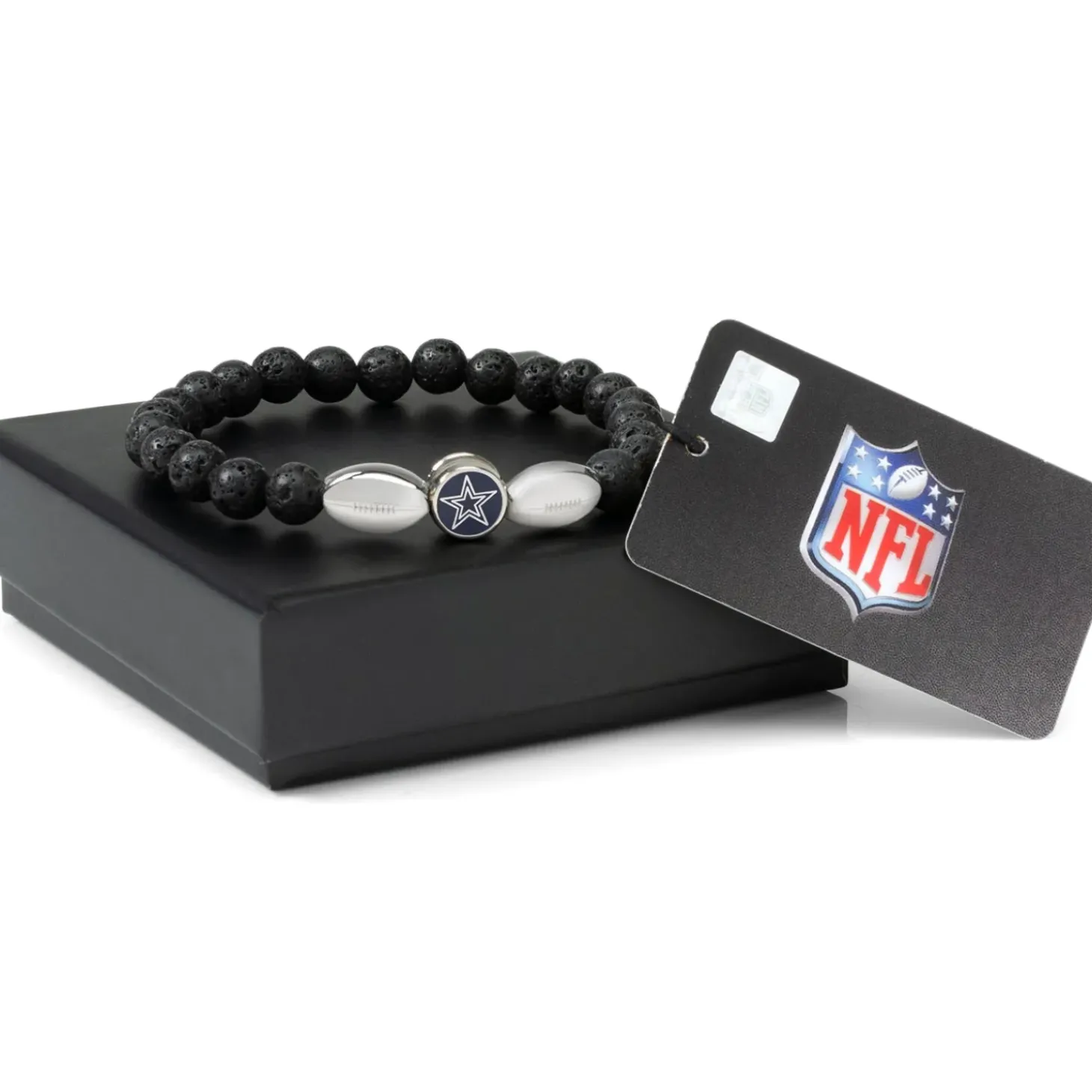 NFL Dallas Cowboys Beaded Bracelet