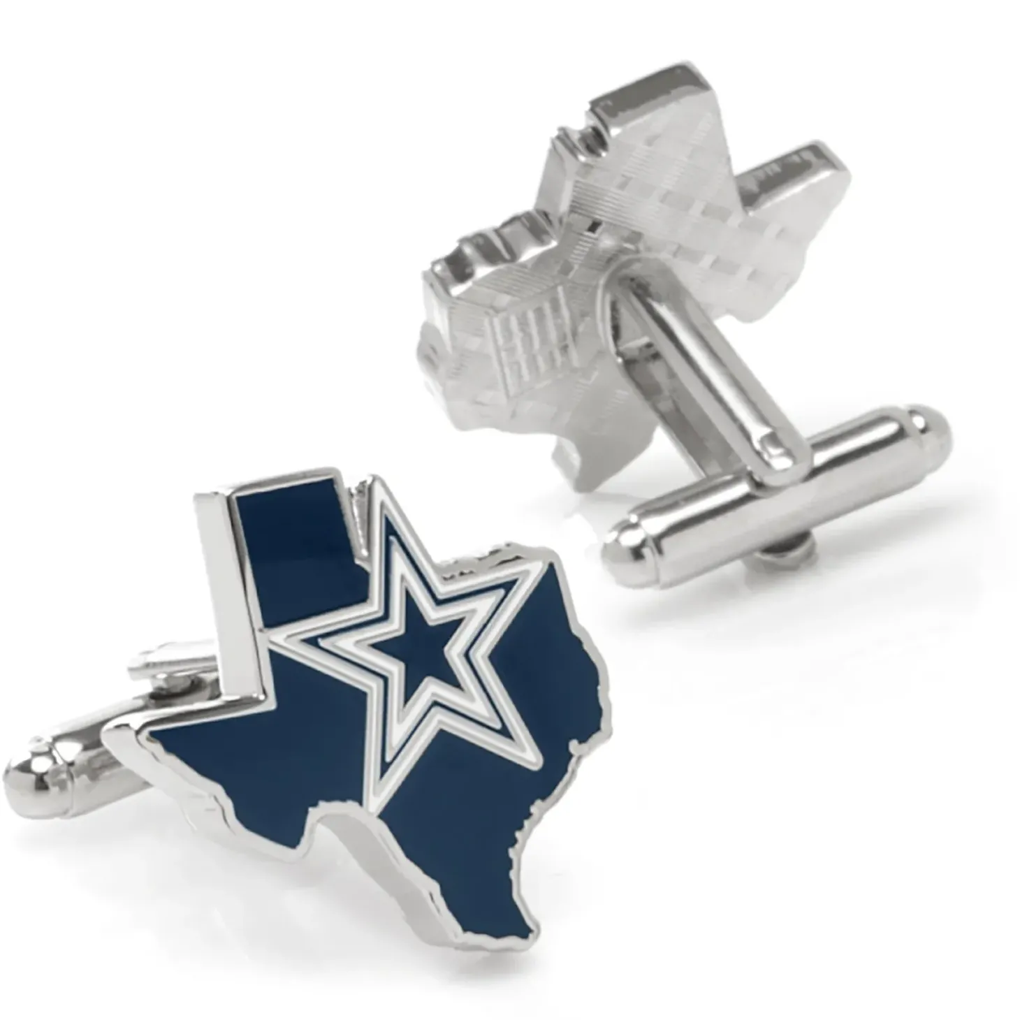 NFL Dallas Cowboys State Shaped Cufflinks