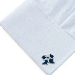 NFL Dallas Cowboys State Shaped Cufflinks