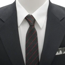 Star Wars Darth Vader Black Lightsaber Stripe Men's Tie