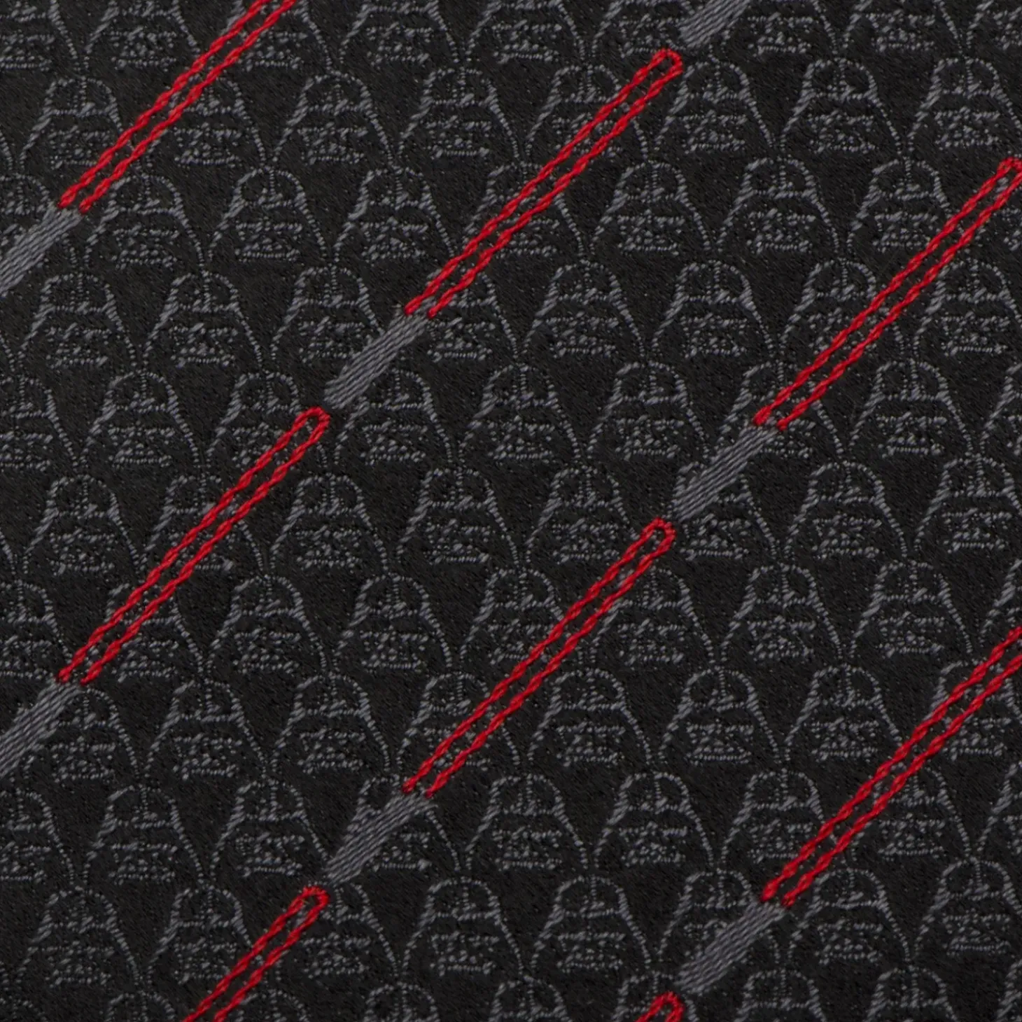 Star Wars Darth Vader Black Lightsaber Stripe Men's Tie