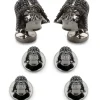 Star Wars Darth Vader Crystal Helmet Stud Set