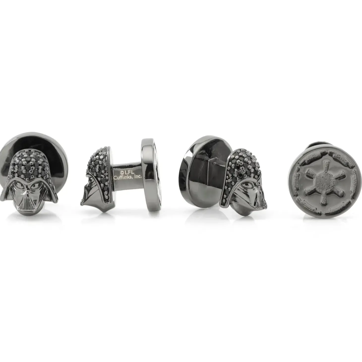 Star Wars Darth Vader Crystal Helmet Stud Set