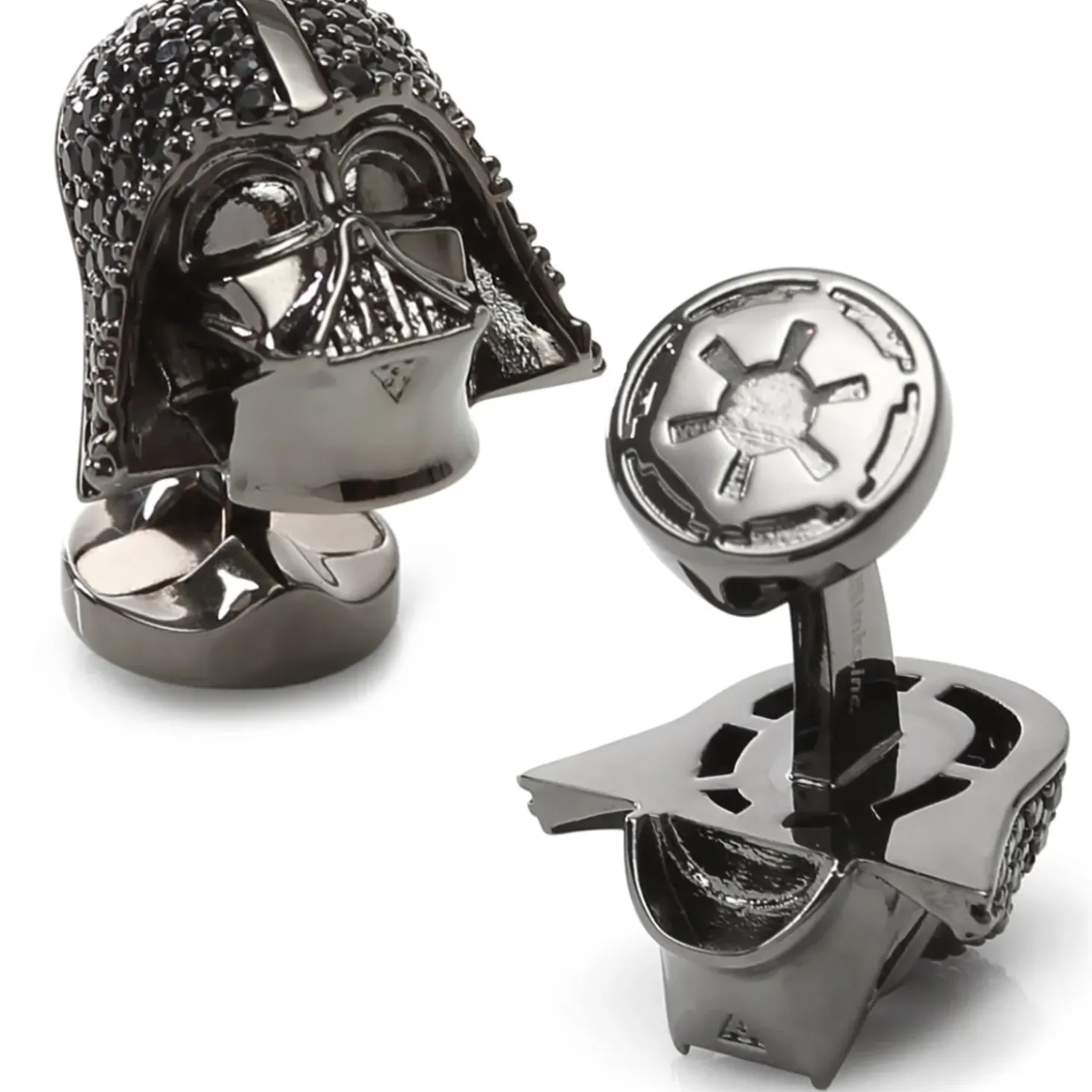 Star Wars Darth Vader Crystal Helmet Stud Set