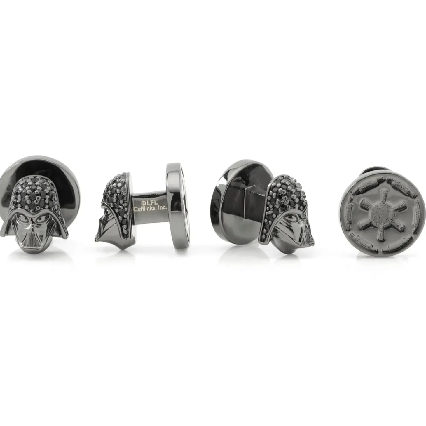 Star Wars Darth Vader Crystal Helmet Studs