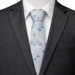 Star Wars Darth Vader Floral Gray Men's Tie