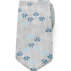 Star Wars Darth Vader Floral Gray Men's Tie