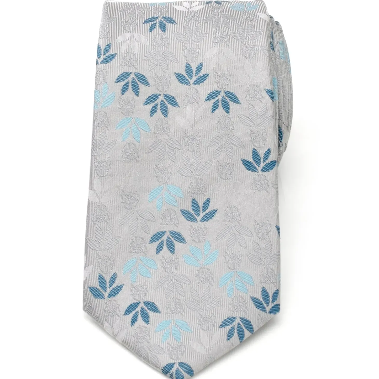 Star Wars Darth Vader Floral Gray Men's Tie