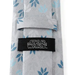 Star Wars Darth Vader Floral Gray Men's Tie