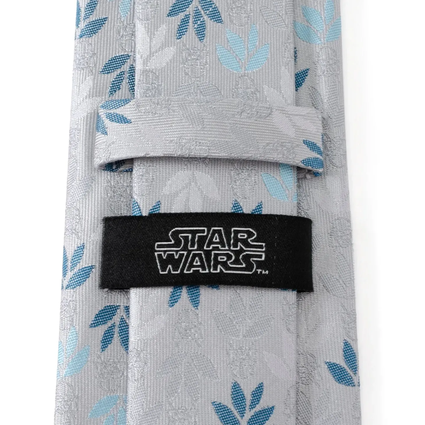 Star Wars Darth Vader Floral Gray Men's Tie