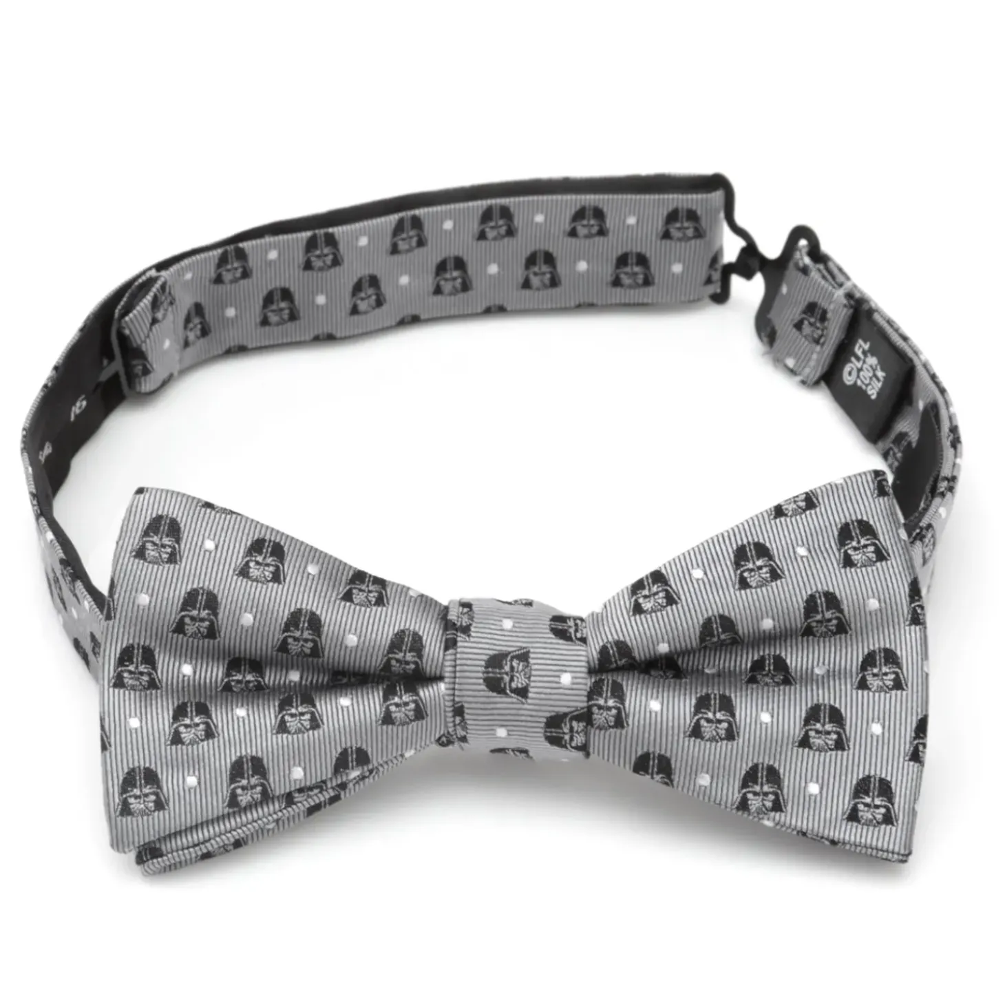 Star Wars Darth Vader Gray Dot Men's Bow Tie
