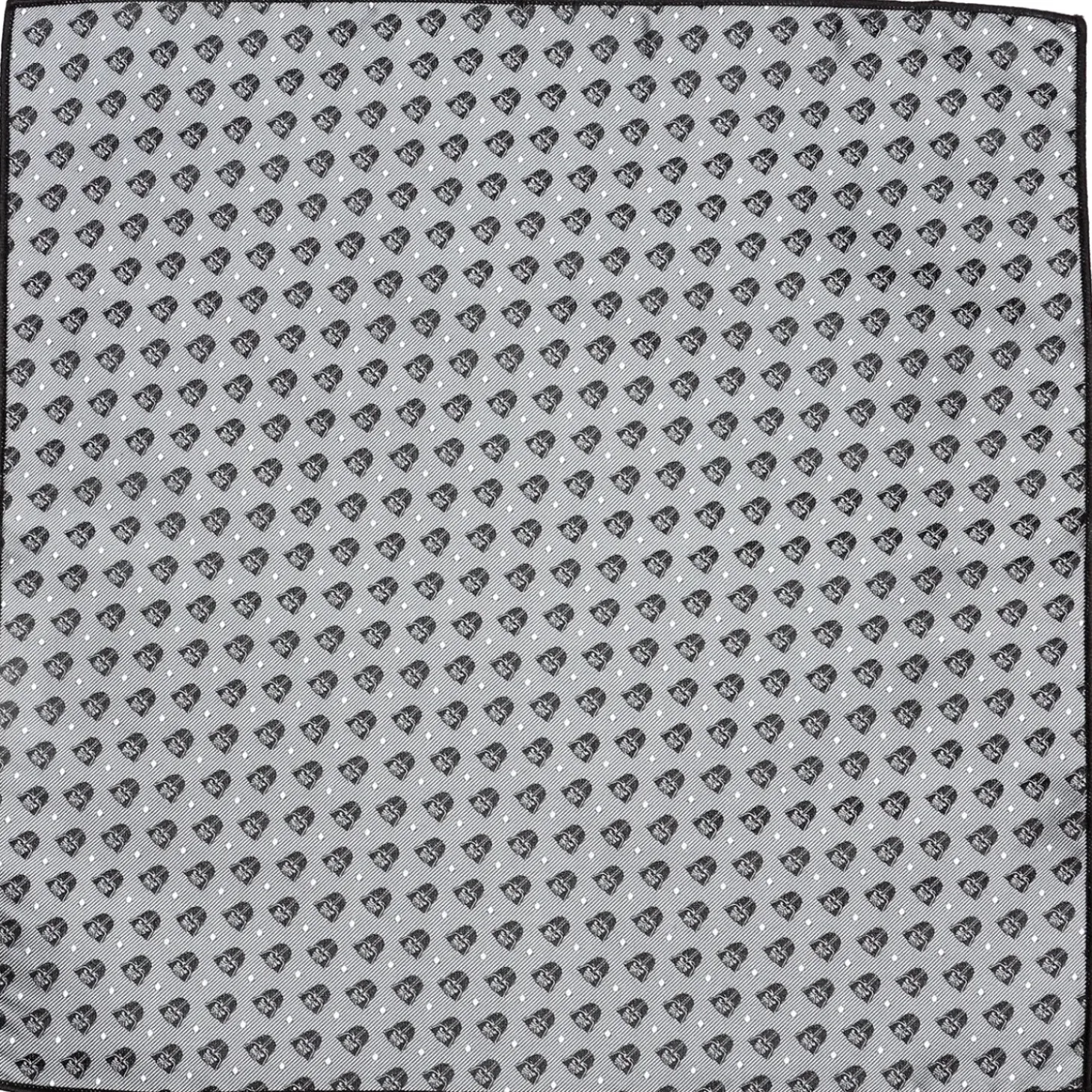 Star Wars Darth Vader Gray Dot Pocket Square