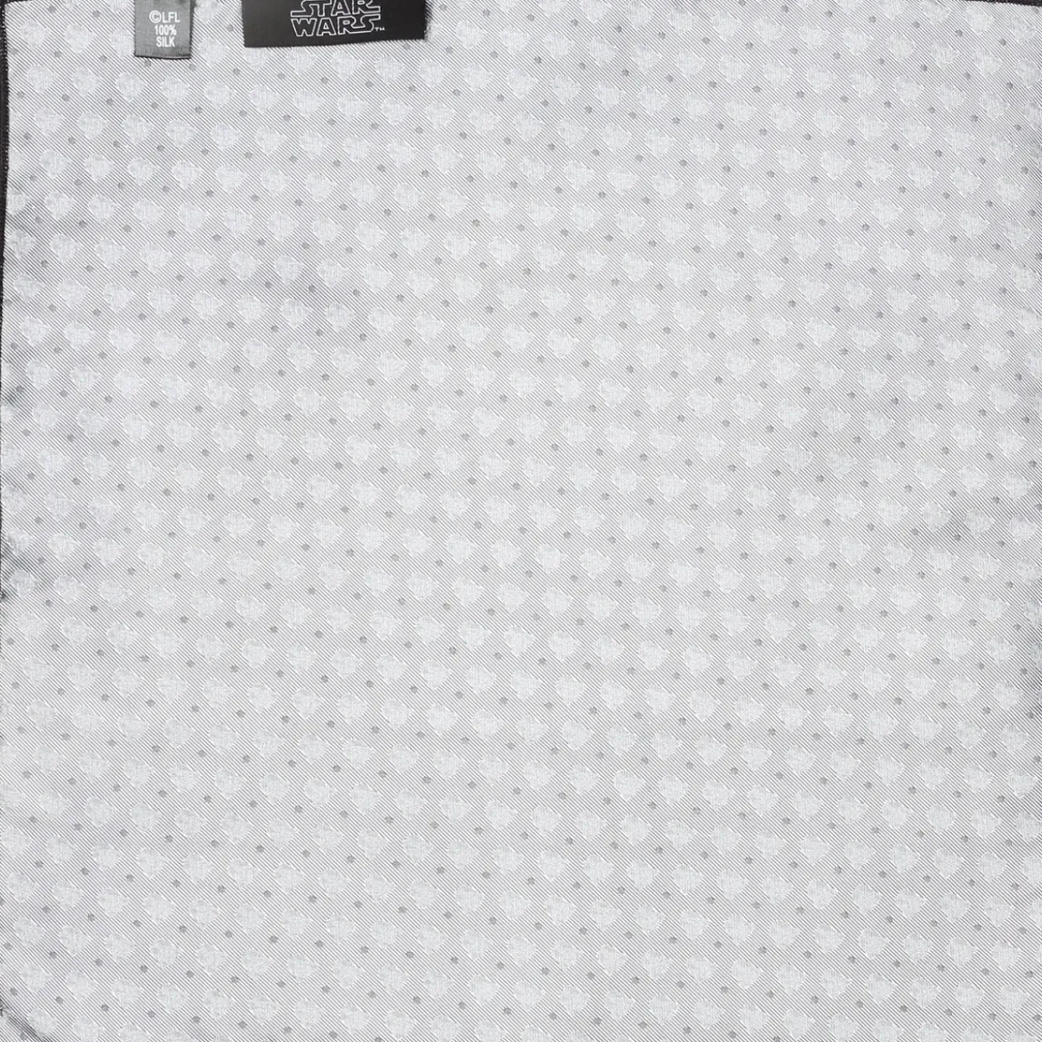 Star Wars Darth Vader Gray Dot Pocket Square