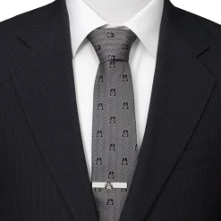 Star Wars Darth Vader Herringbone Black Men's Tie