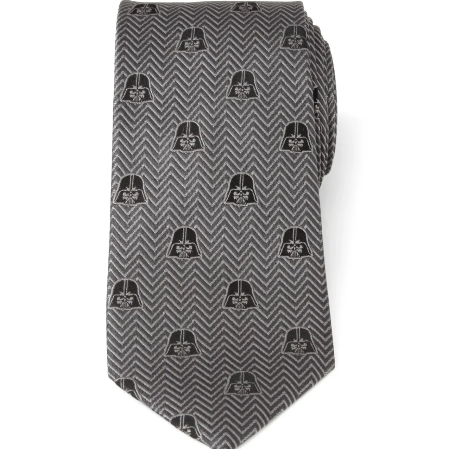 Star Wars Darth Vader Herringbone Black Men's Tie