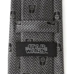 Star Wars Darth Vader Herringbone Black Men's Tie