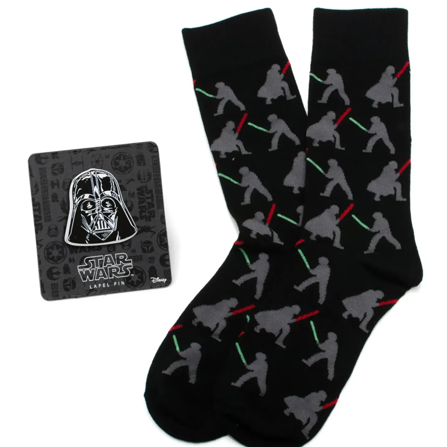 Star Wars Darth Vader Luke Lightsaber Battle Black Gift Set