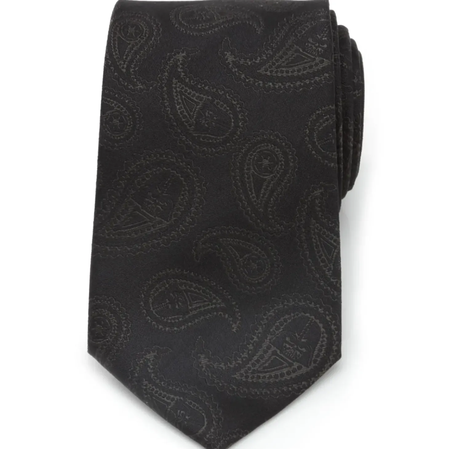 Star Wars Darth Vader Paisley Black Silk Men's Tie