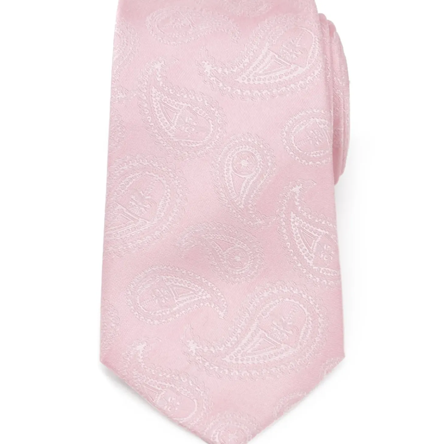 Star Wars Darth Vader Paisley Pink Silk Men's Tie